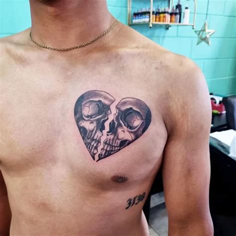 broken heart tattoo behind ear|136 Meaningful Broken Heart Tattoos For Grieving With Loss